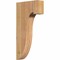 Ekena Millwork Del Monte Smooth Corbel, Western Red Cedar, 3 1/2"W x 12"D x 24"H COR04X12X24DEL00SWR - alternate 1